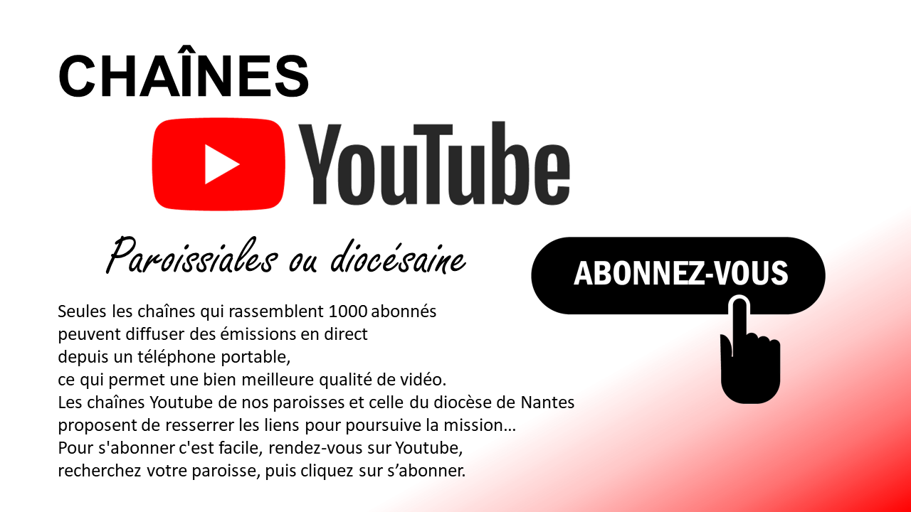 S’abonner aux chaînes youtube