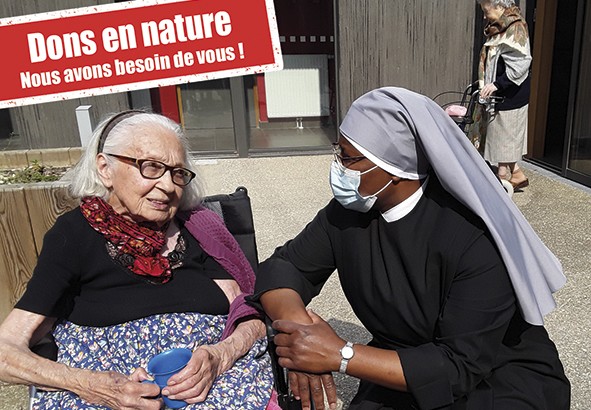 Les Petites Soeurs des Pauvres auprès des personnes âgées
